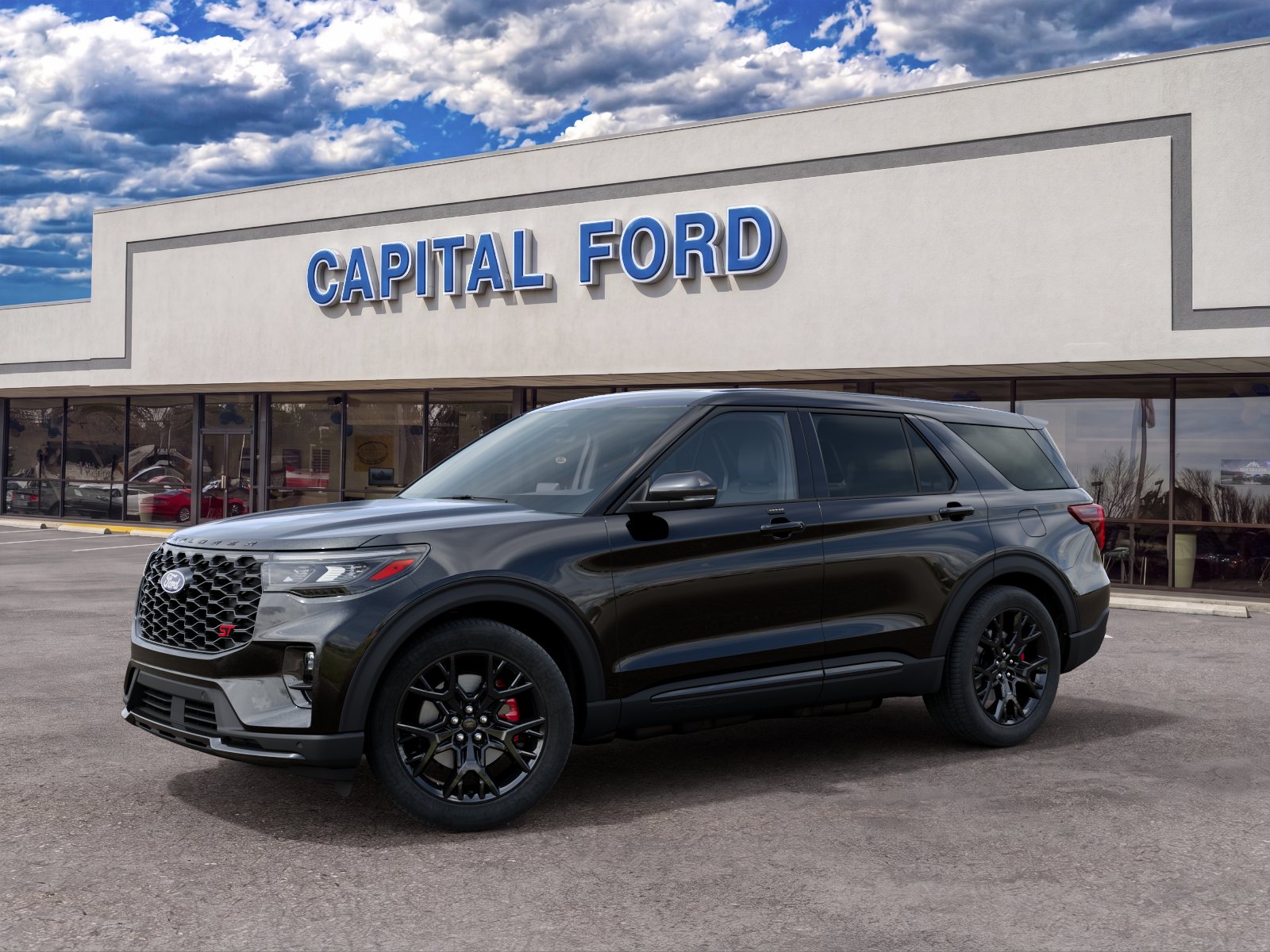 New 2027 Agate Black Metallic Ford ST image 26