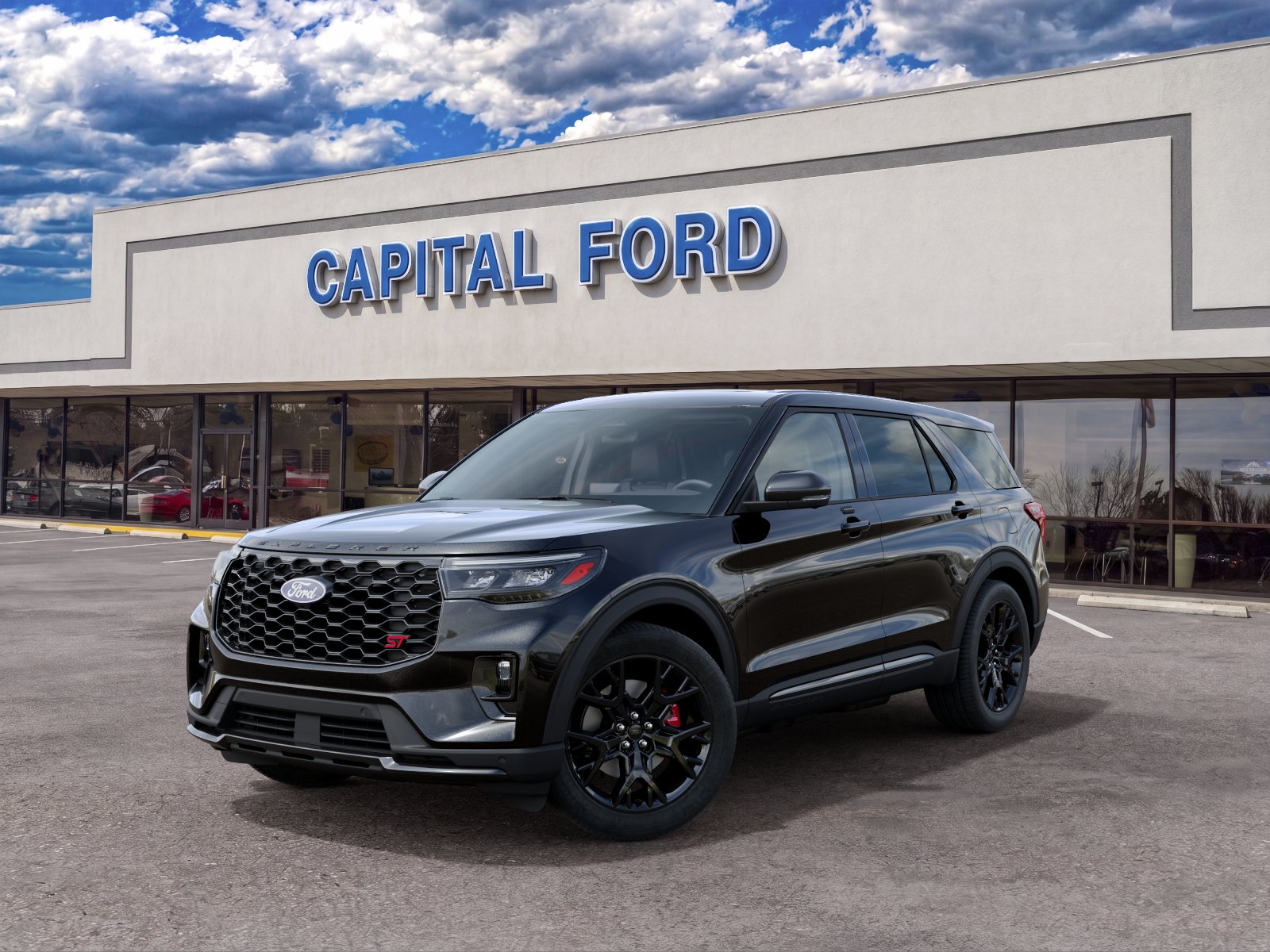 New 2027 Agate Black Metallic Ford ST image 27