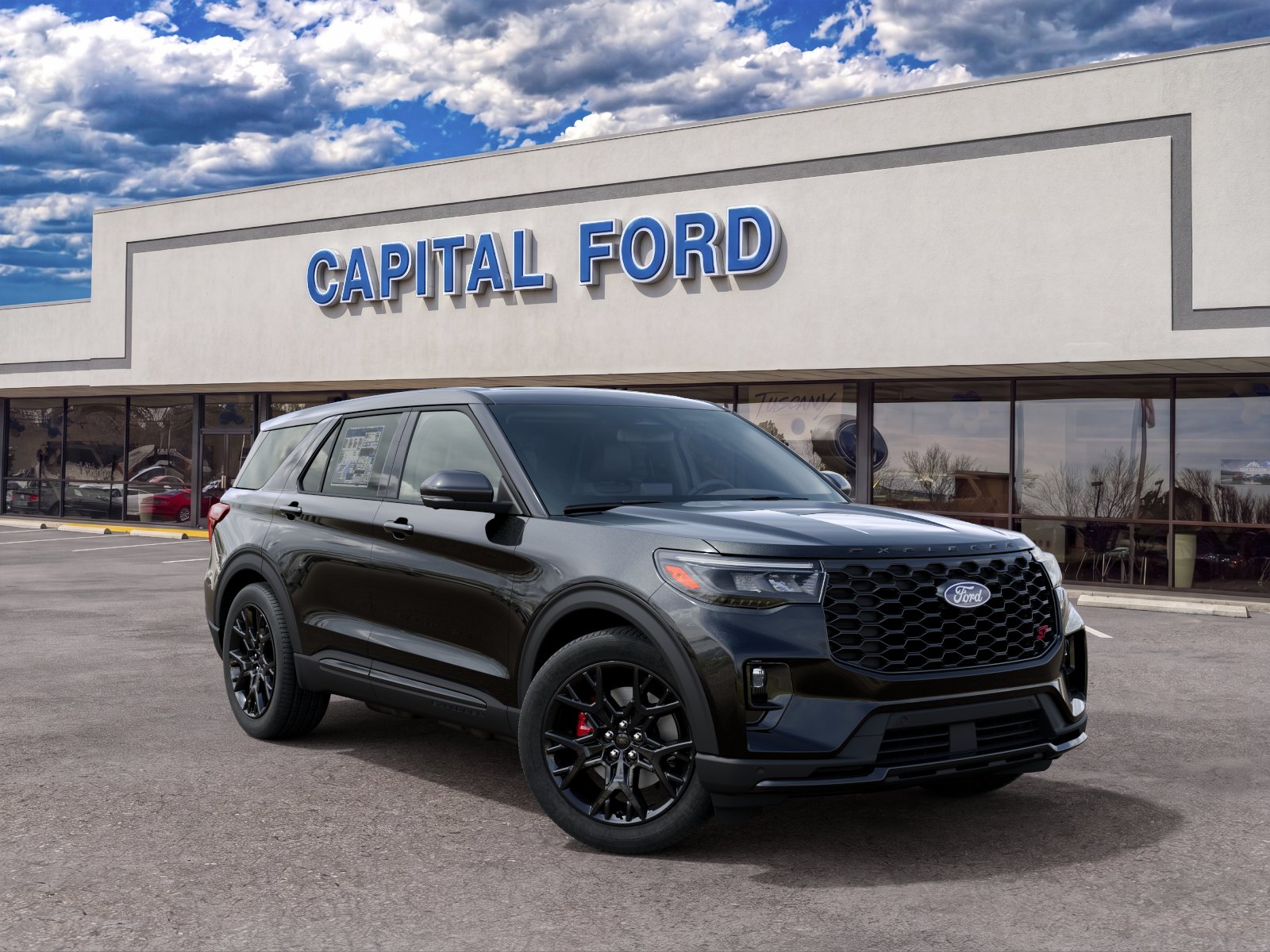 New 2027 Agate Black Metallic Ford ST image 29
