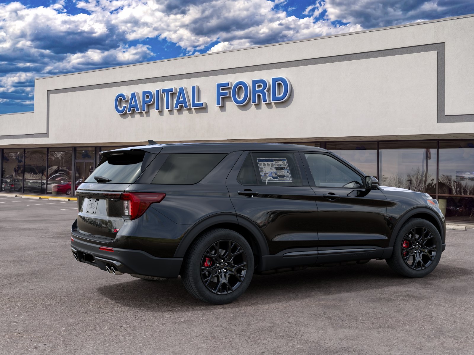 New 2027 Agate Black Metallic Ford ST image 31