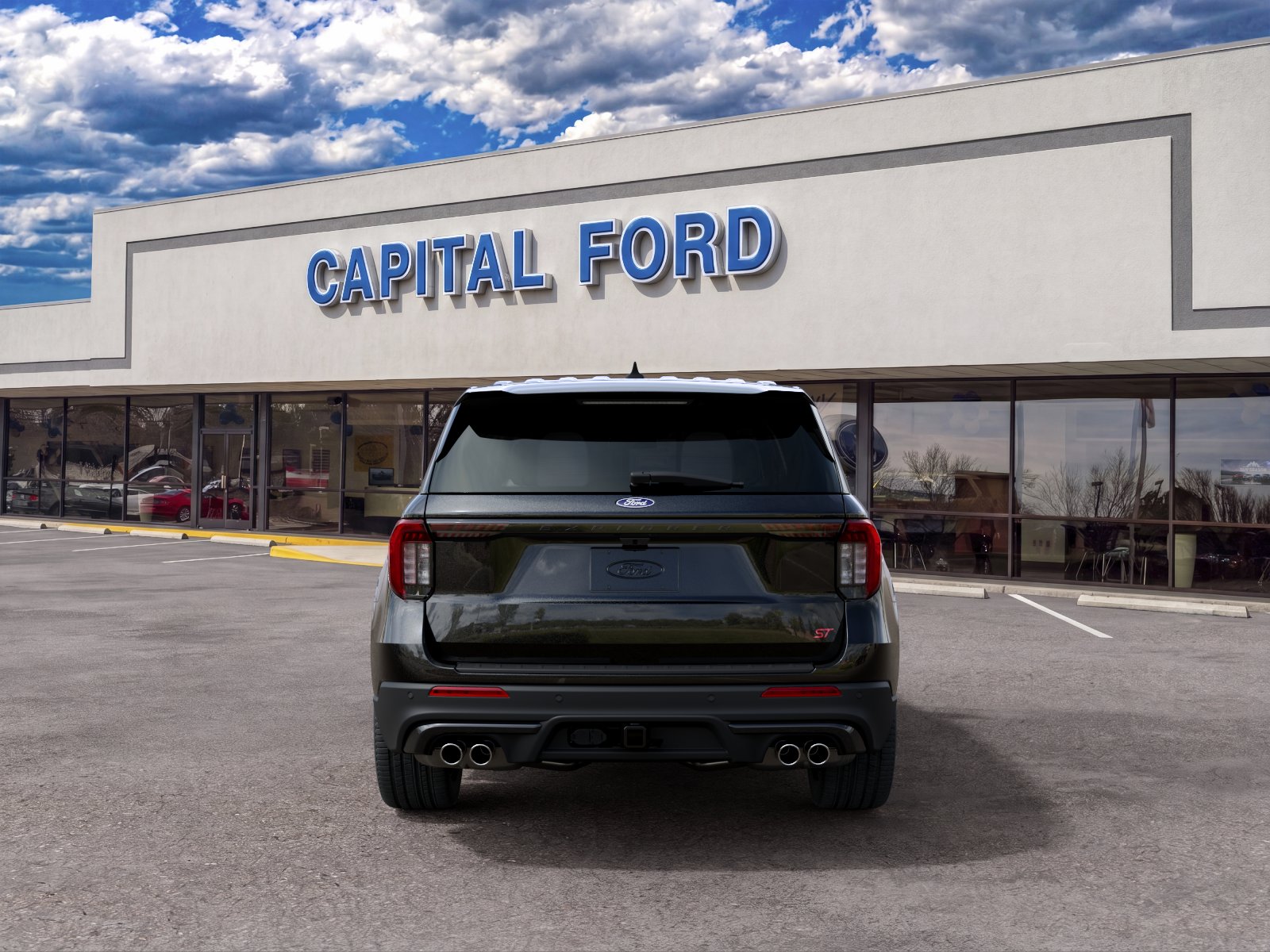 New 2027 Agate Black Metallic Ford ST image 32
