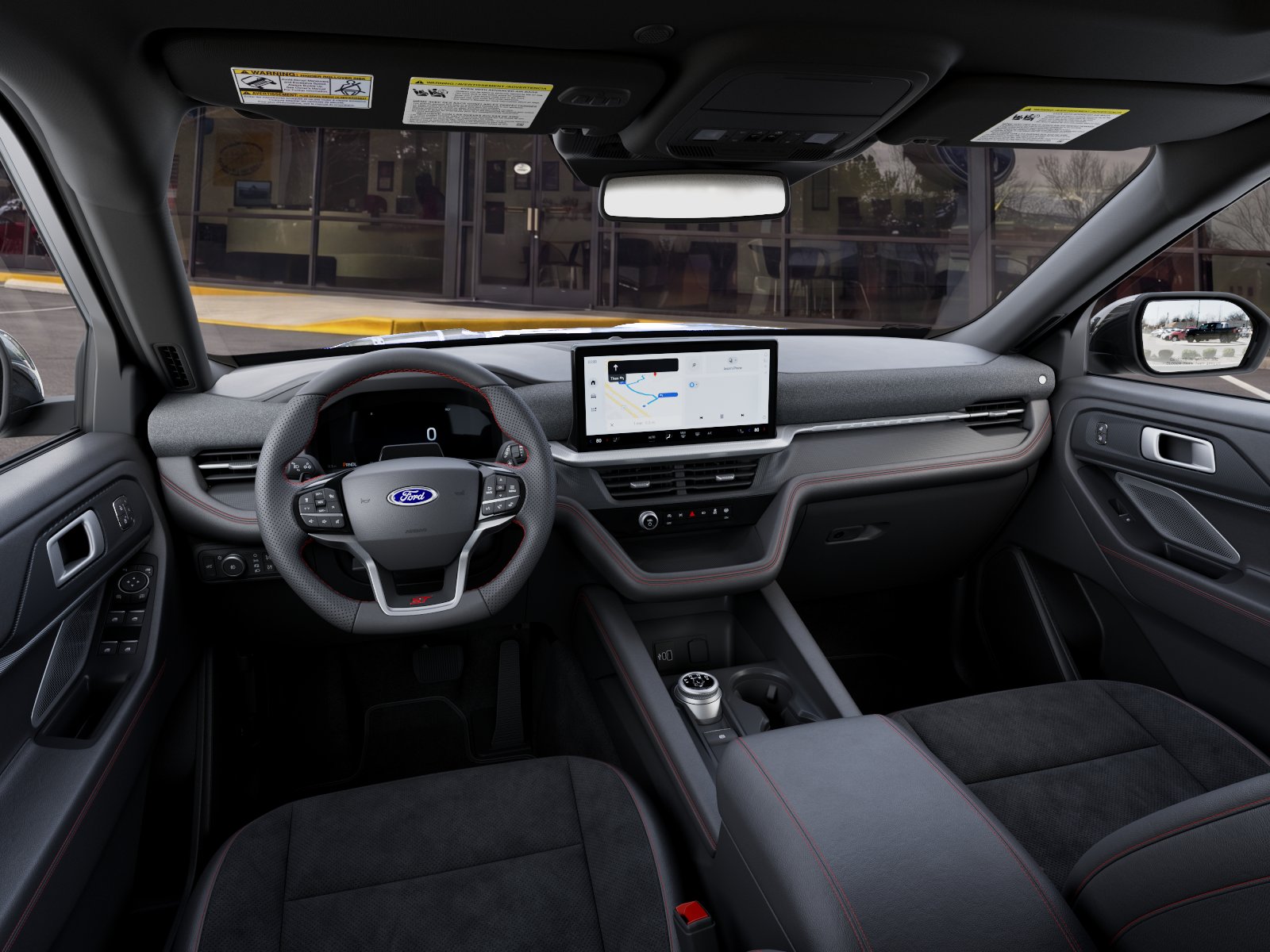 New 2027 Agate Black Metallic Ford ST image 34