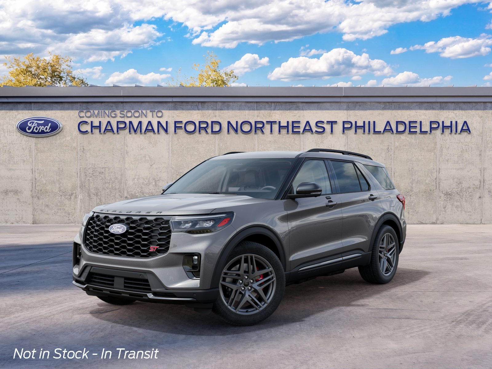 New 2027 Carbonized Gray Metallic Ford ST image 2