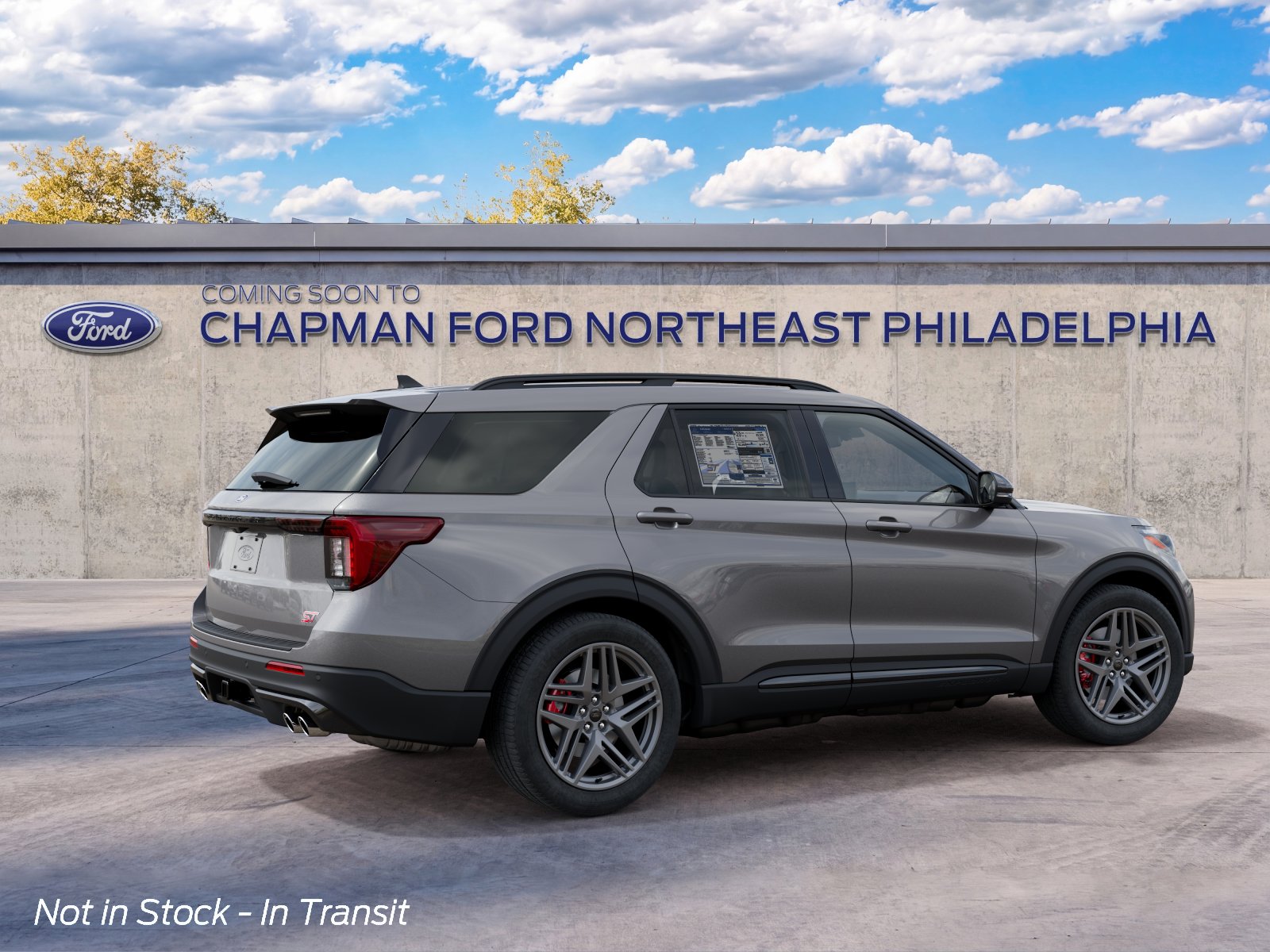 New 2027 Carbonized Gray Metallic Ford ST image 5
