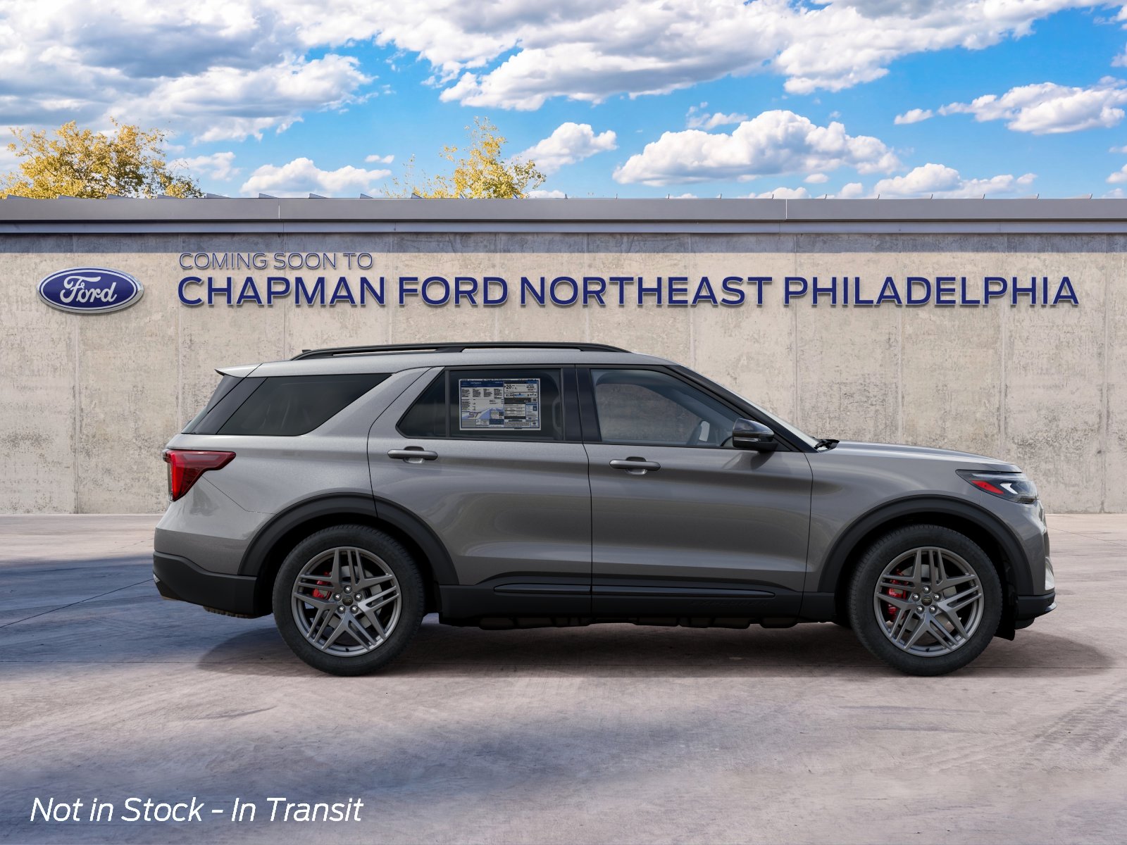 New 2027 Carbonized Gray Metallic Ford ST image 8