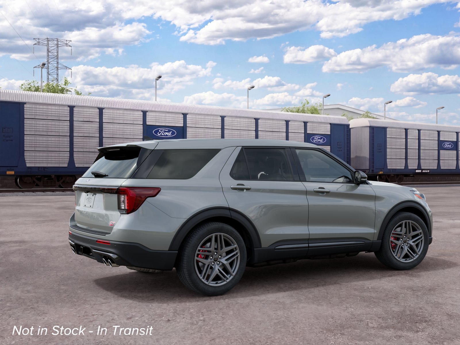 New 2027 Avalanche Gray Ford ST image 6