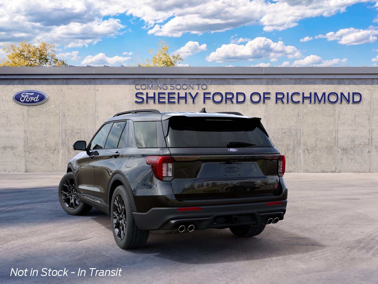New 2027 Agate Black Metallic Ford ST image 4
