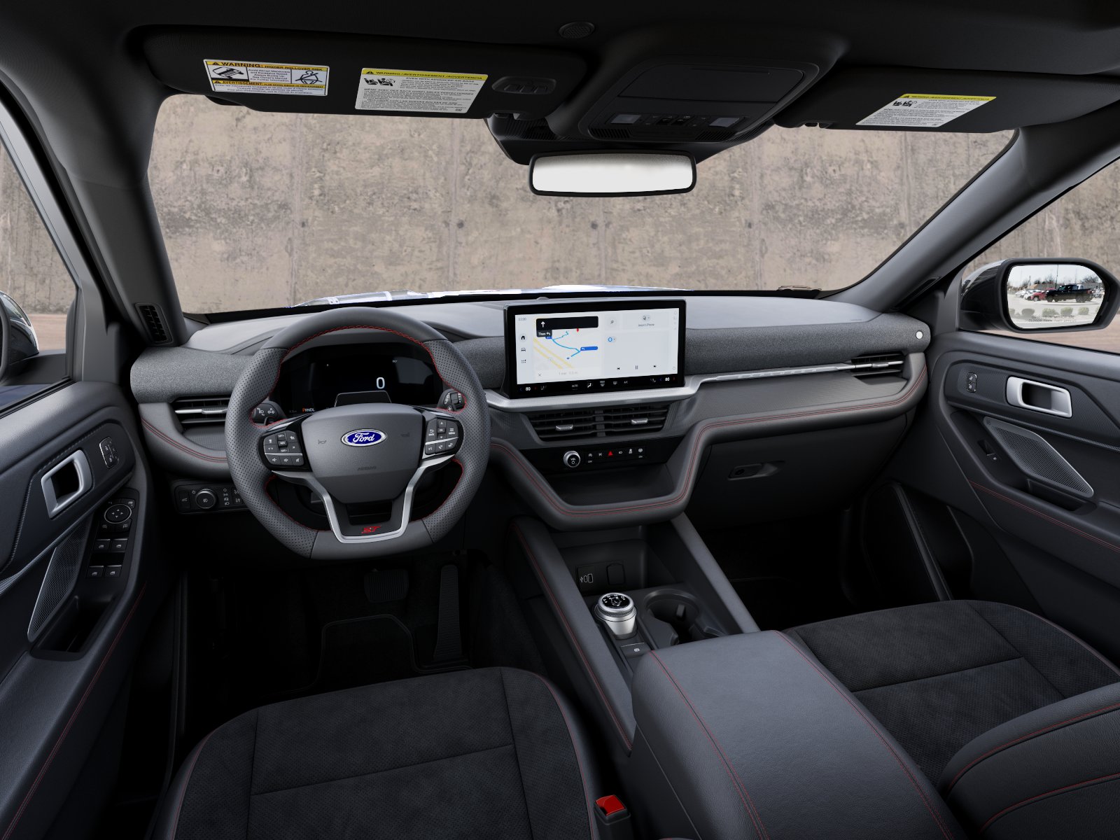 New 2027 Agate Black Metallic Ford ST image 9
