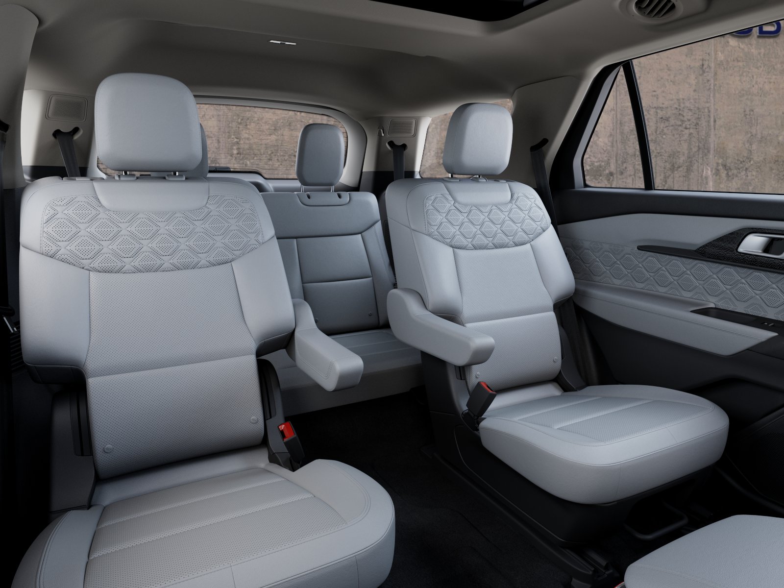 New 2027 Star White Metallic Tri-Coat Ford Platinum image 34