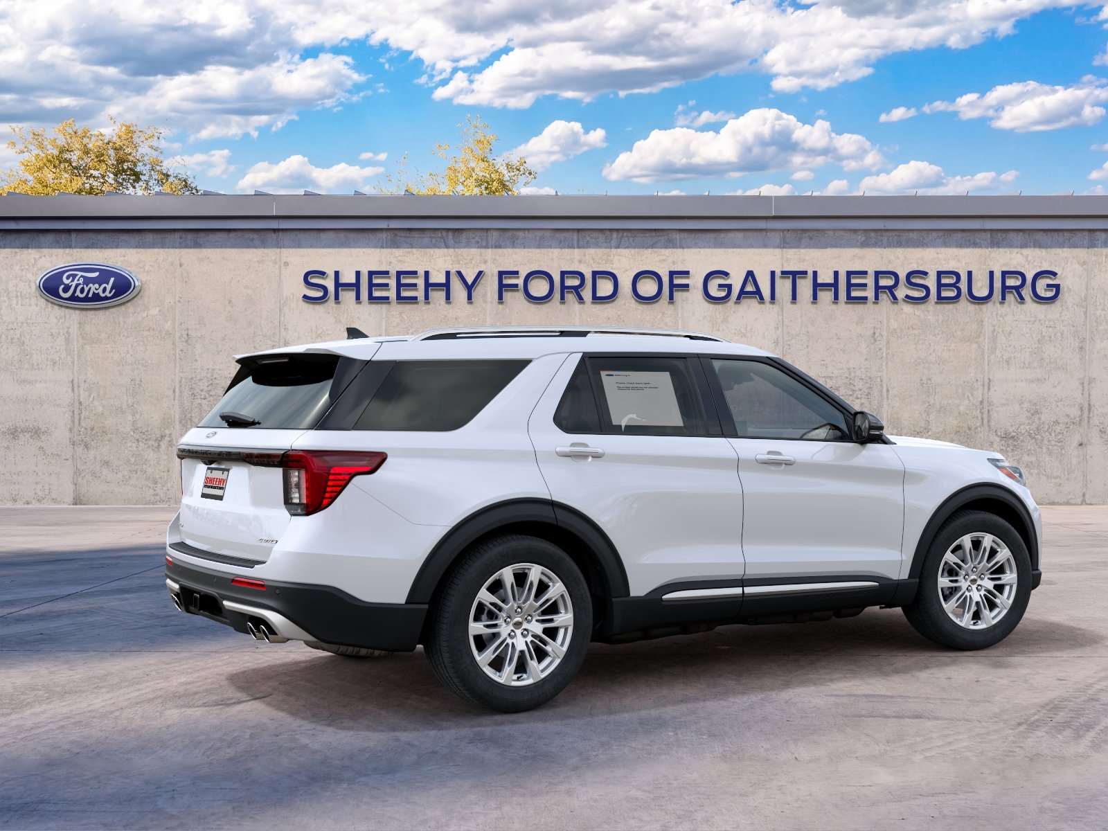New 2027 Star White Metallic Tri-Coat Ford Platinum image 29