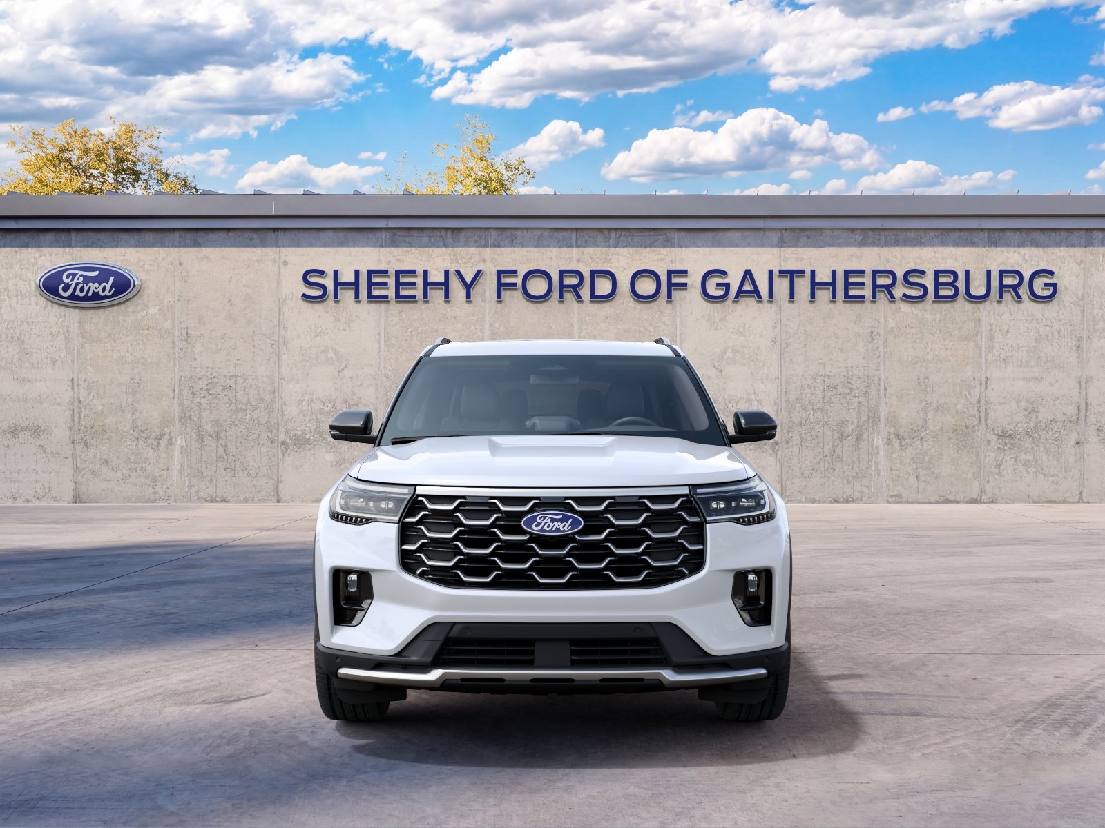 New 2027 Star White Metallic Tri-Coat Ford Platinum image 30
