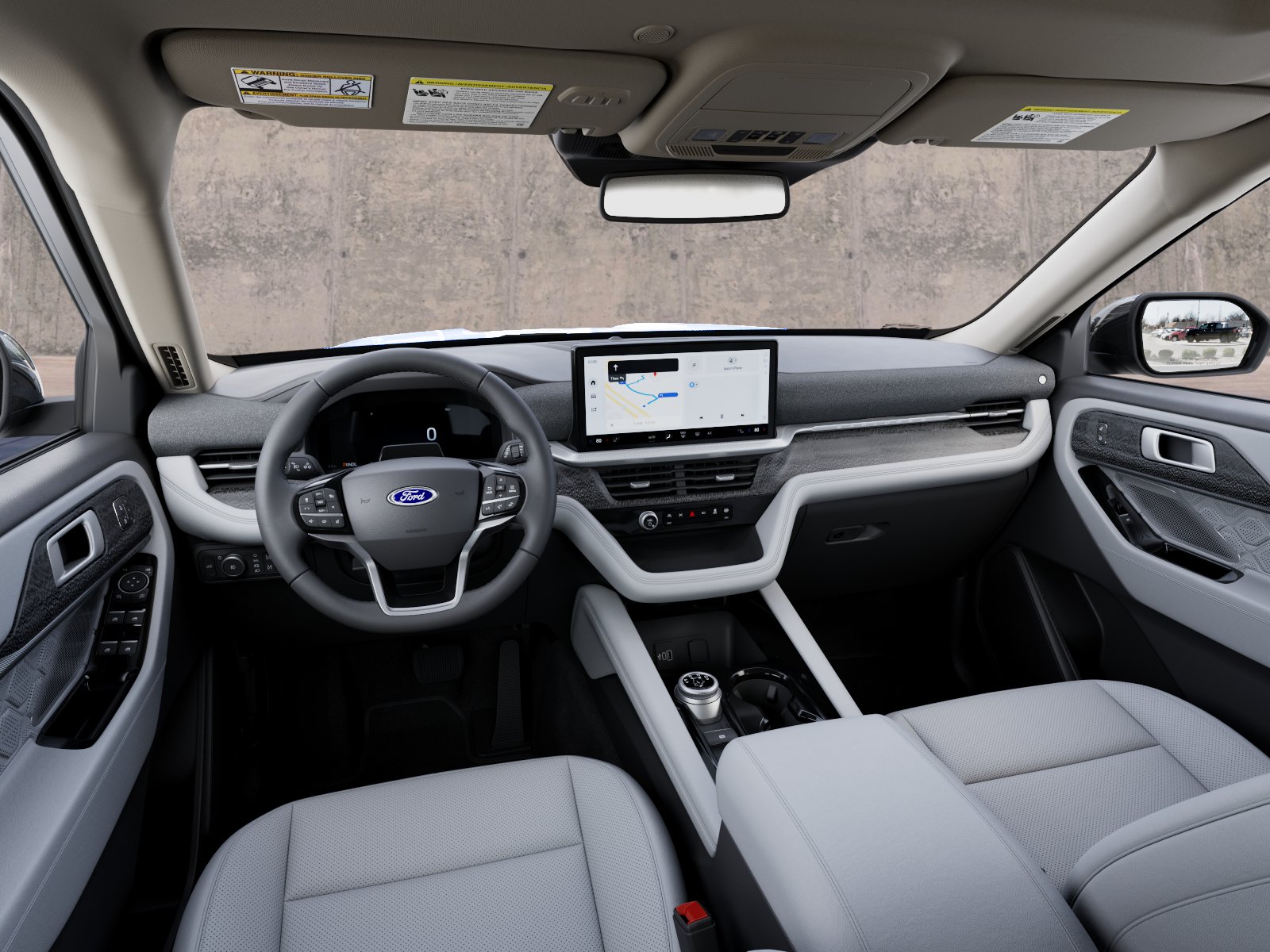 New 2027 Star White Metallic Tri-Coat Ford Platinum image 32