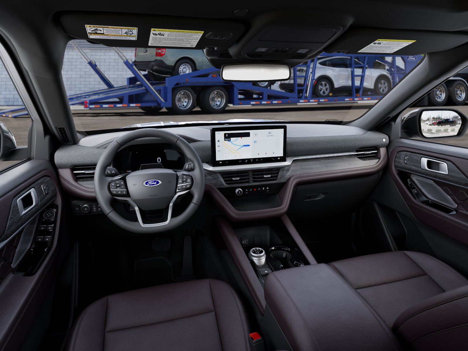 New 2027 Agate Black Metallic Ford Platinum image 32
