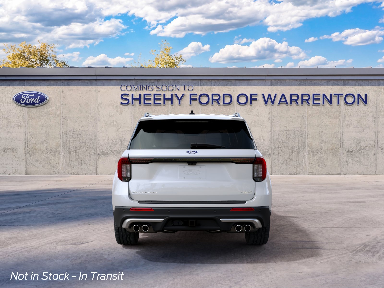 New 2027 Star White Metallic Tri-Coat Ford Platinum image 29