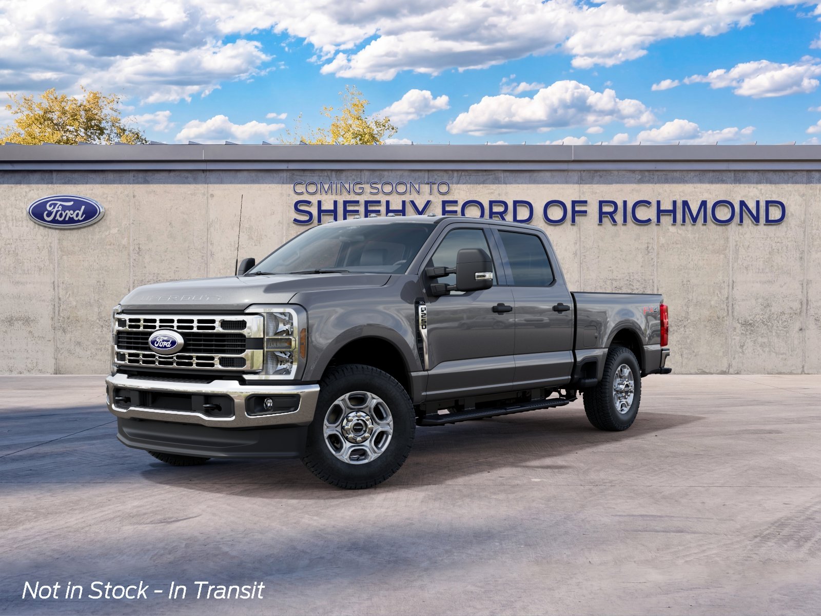 New 2027 Carbonized Gray Metallic Ford F-250® XLT image 3