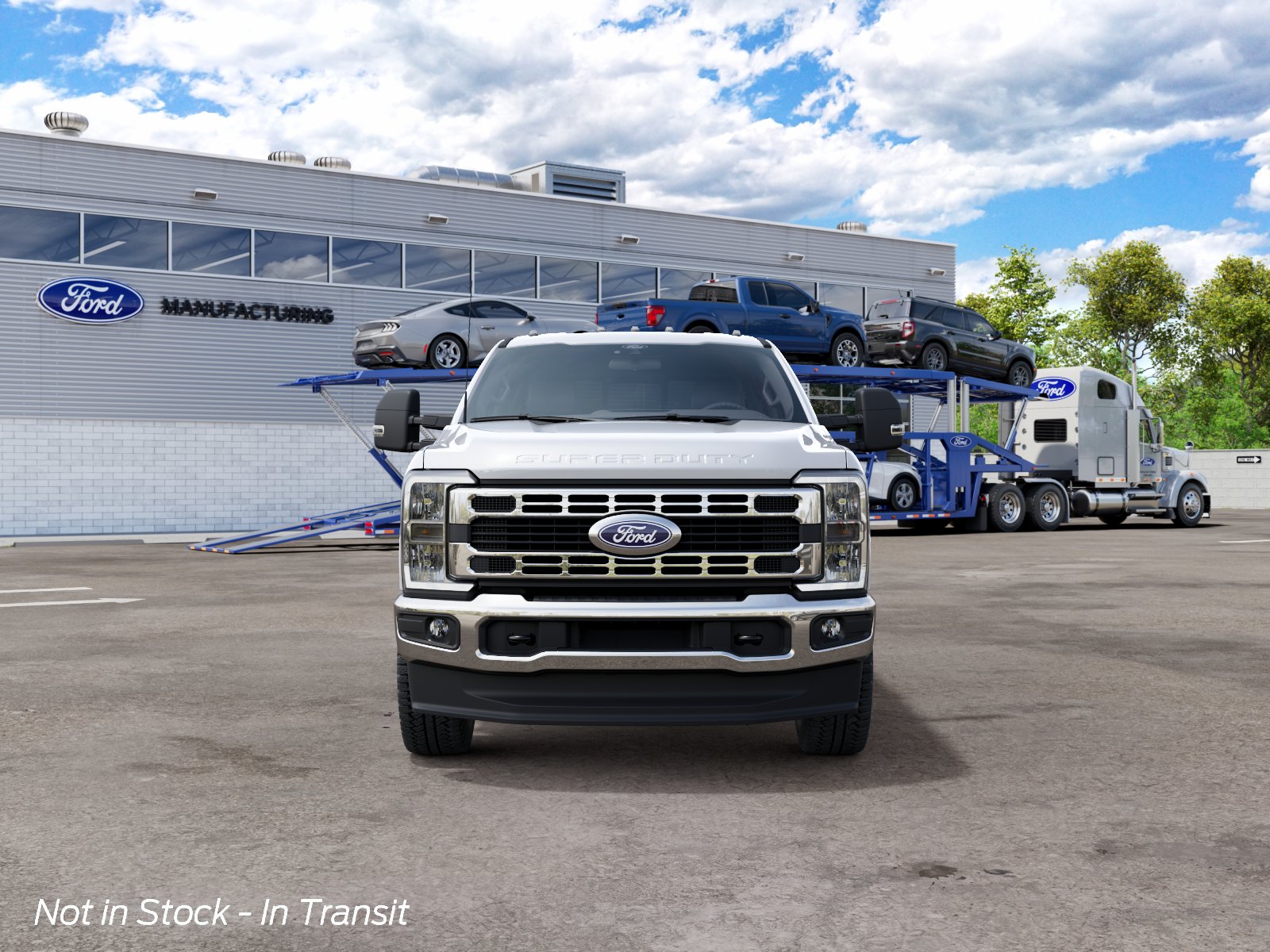 New 2027 Oxford White Ford XLT image 3