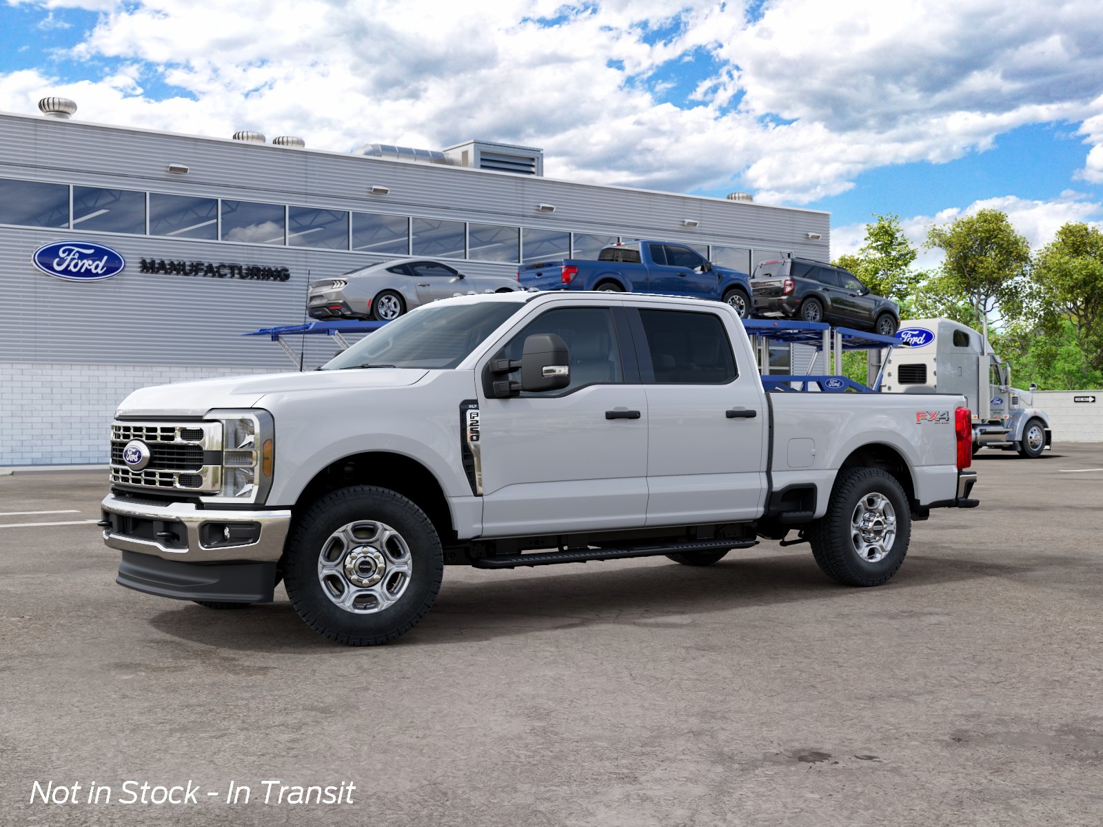 New 2027 Oxford White Ford XLT image 4