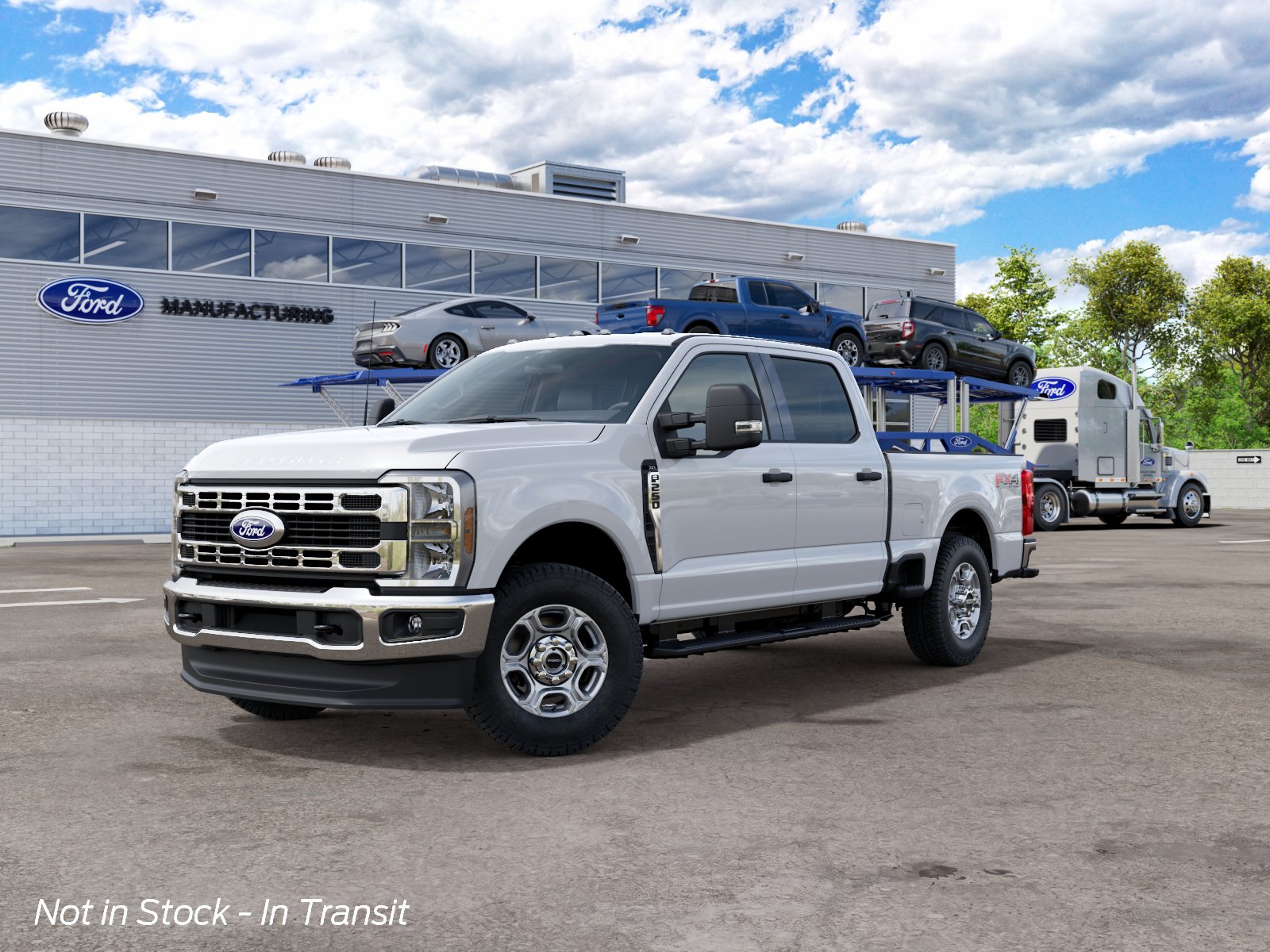 New 2027 Oxford White Ford XLT image 5