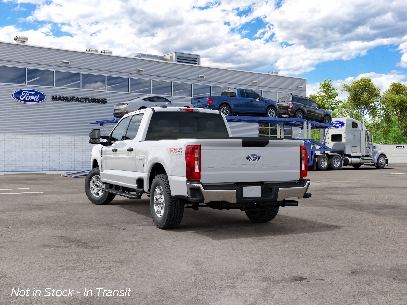 New 2027 Oxford White Ford XLT image 6