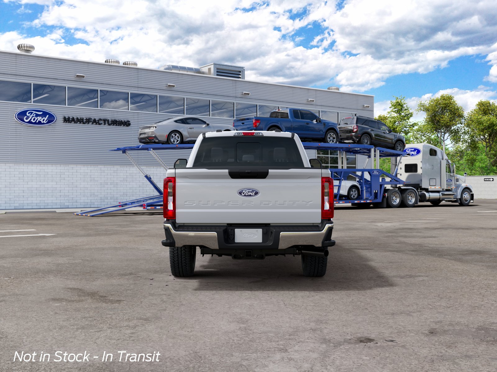 New 2027 Oxford White Ford XLT image 7