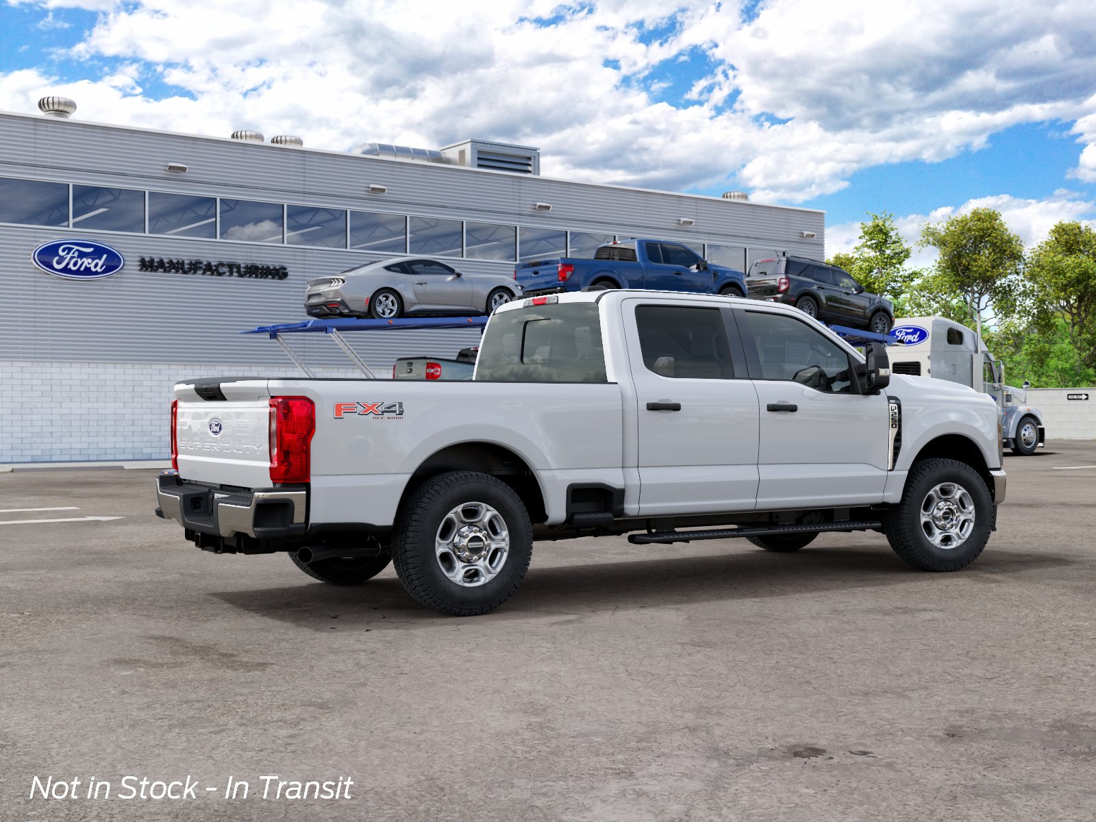 New 2027 Oxford White Ford XLT image 8
