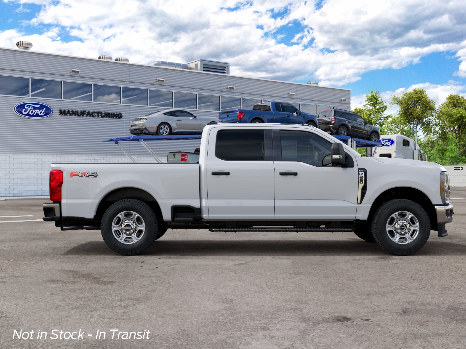 New 2027 Oxford White Ford XLT image 9