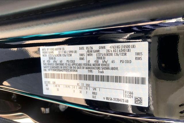 New 2026 Agate Black Metallic Ford F-250® XLT image 38