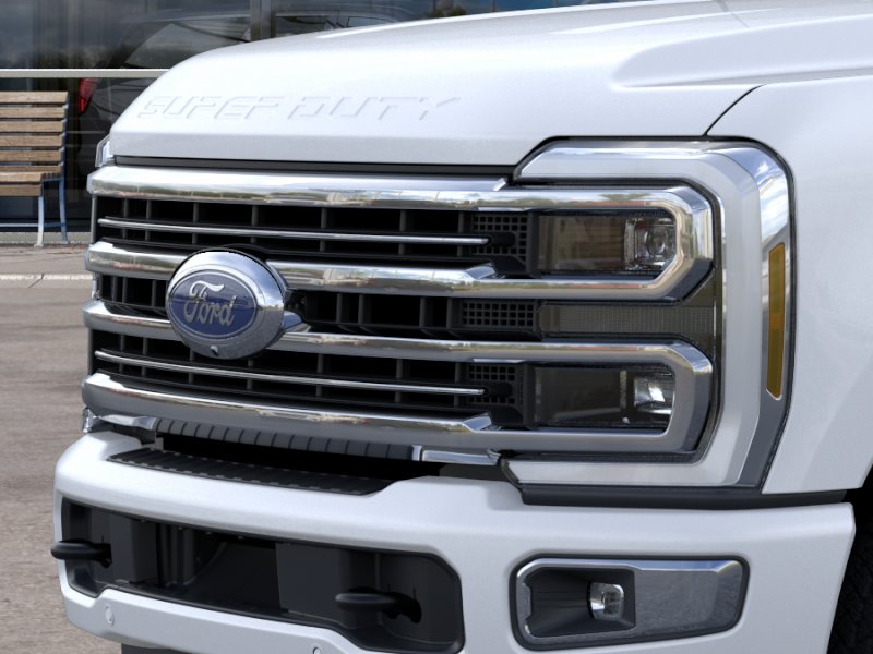 New 2026 Star White Metallic Tri-Coat Ford F-250 SRW Platinum image 39
