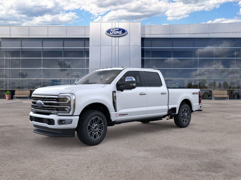 New 2026 Star White Metallic Tri-Coat Ford F-250 SRW Platinum image 23
