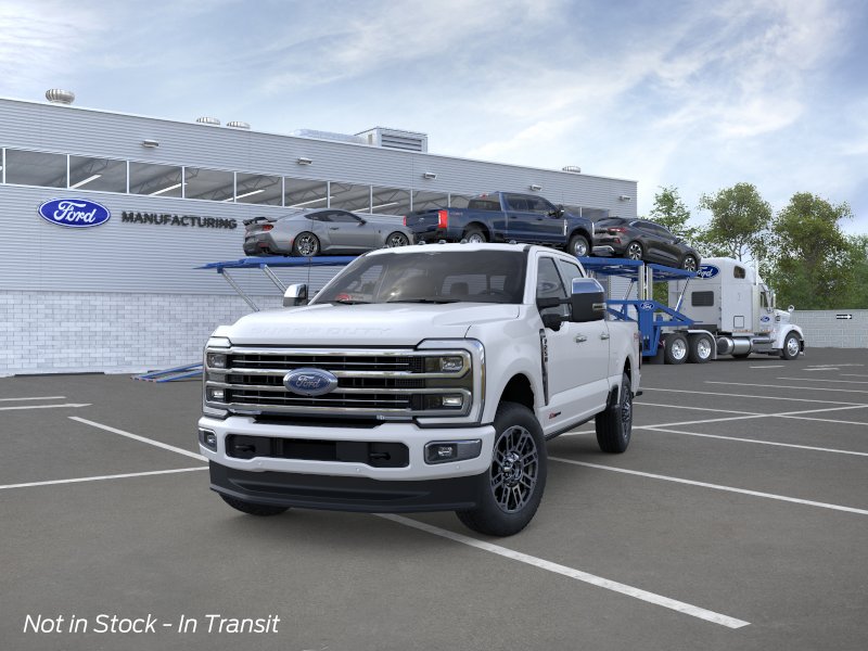 New 2026 Star White Metallic Tri-Coat Ford F-250® Platinum® image 3