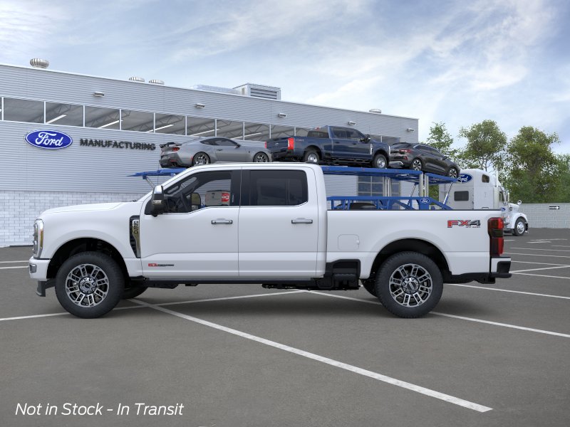 New 2026 Star White Metallic Tri-Coat Ford F-250® Platinum® image 4