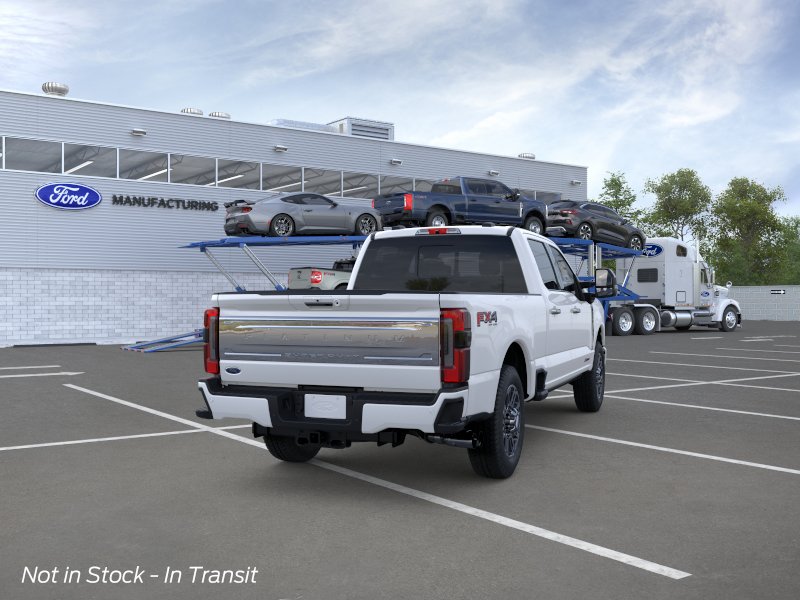 New 2026 Star White Metallic Tri-Coat Ford F-250® Platinum® image 8