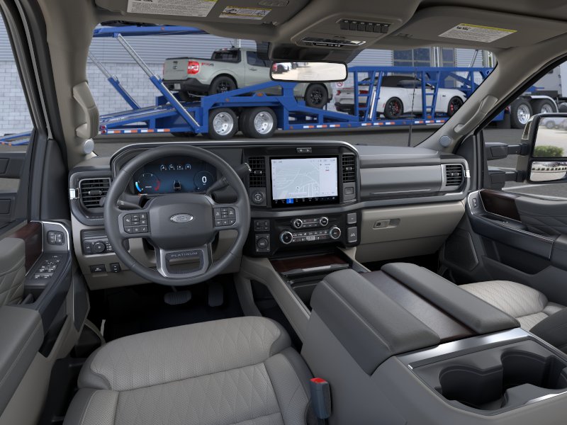 New 2026 Star White Metallic Tri-Coat Ford F-250® Platinum® image 9