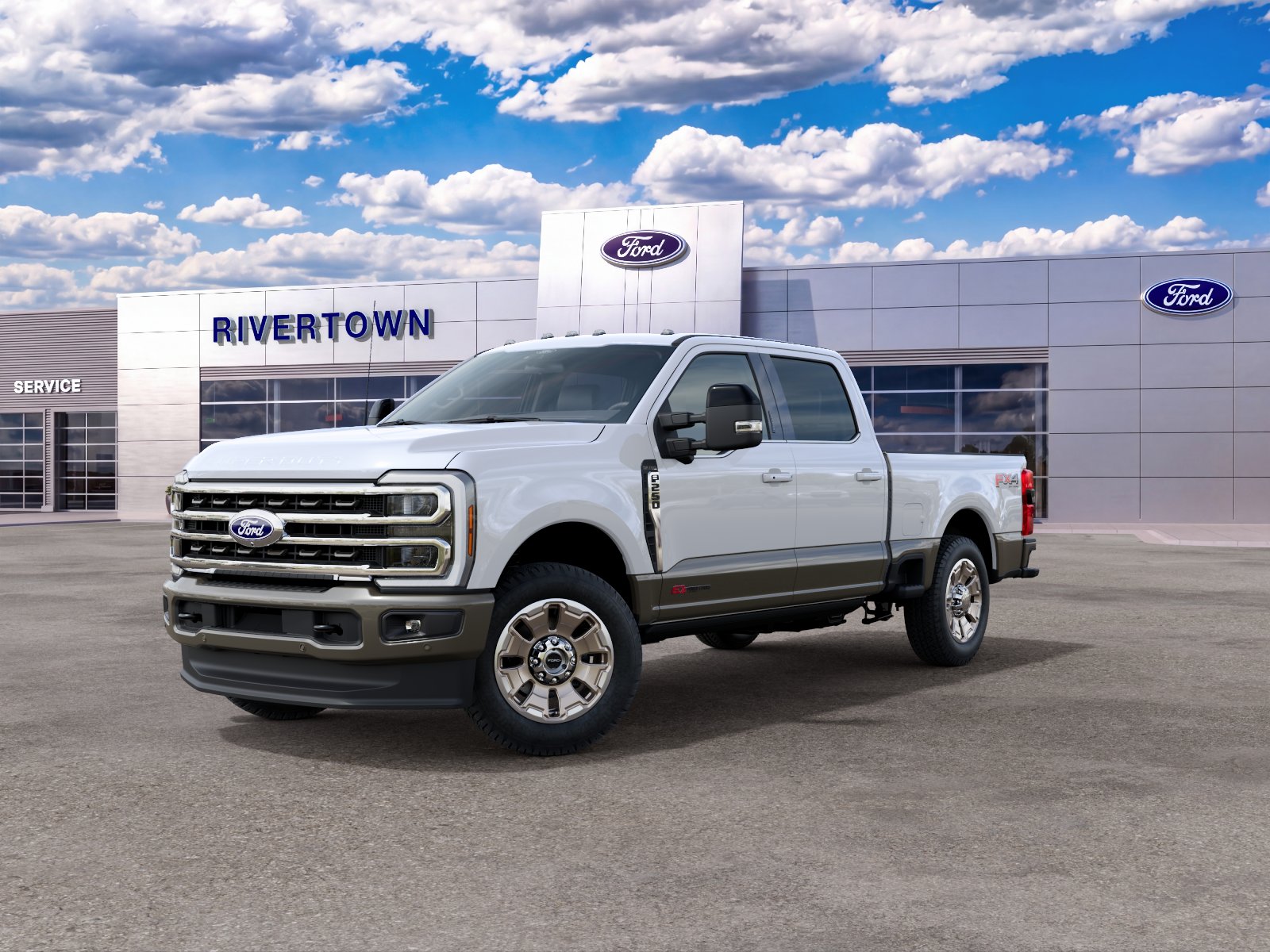 New 2027 Star White Metallic Tri-Coat Ford F-250® King Ranch® image 14