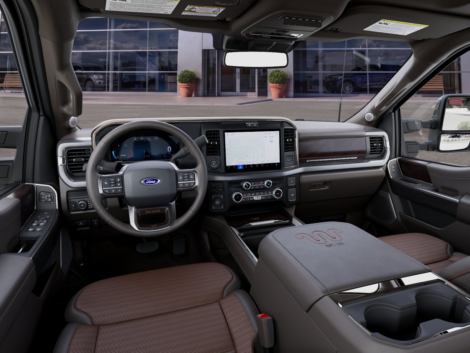 New 2027 Star White Metallic Tri-Coat Ford F-250® King Ranch® image 21
