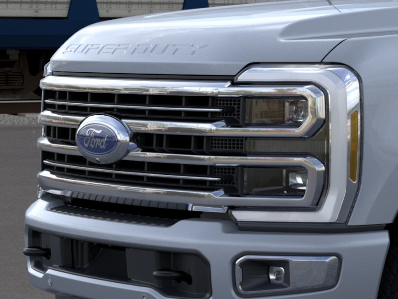 New 2026 Glacier Gray Metallic Tri-Coat Ford F-250® Platinum® image 17