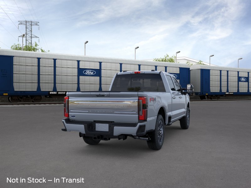 New 2026 Glacier Gray Metallic Tri-Coat Ford F-250® Platinum® image 8