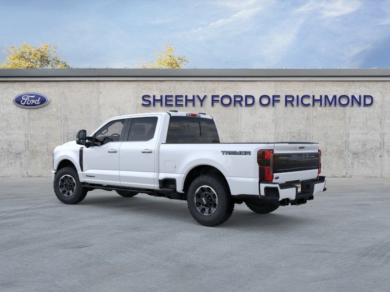 New 2026 Star White Metallic Tri-Coat Ford F-250® Platinum® image 5