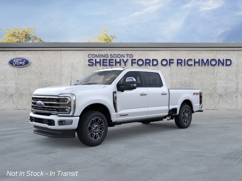 New 2026 Star White Metallic Tri-Coat Ford F-250® Platinum® image 2