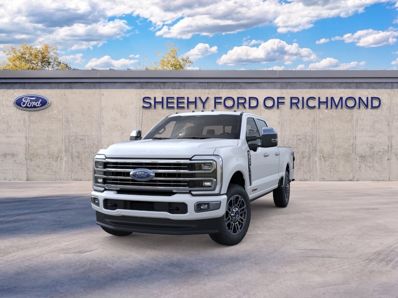 New 2026 Star White Metallic Tri-Coat Ford F-250® Platinum® image 3