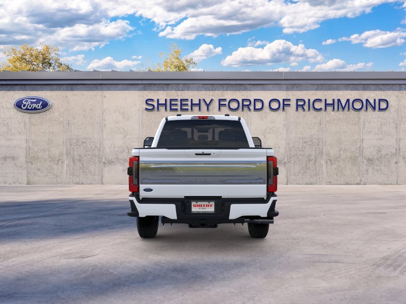 New 2026 Star White Metallic Tri-Coat Ford F-250® Platinum® image 6