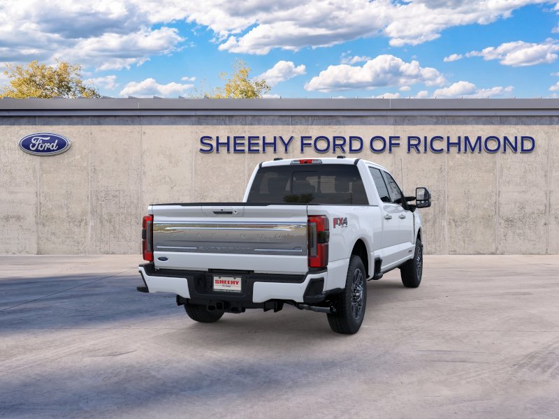 New 2026 Star White Metallic Tri-Coat Ford F-250® Platinum® image 8