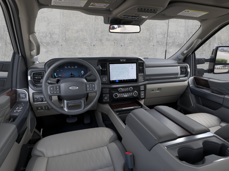 New 2026 Star White Metallic Tri-Coat Ford F-250® Platinum® image 9