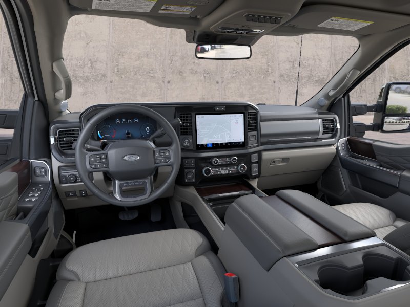 New 2026 Star White Metallic Tri-Coat Ford F-250® Platinum® image 9