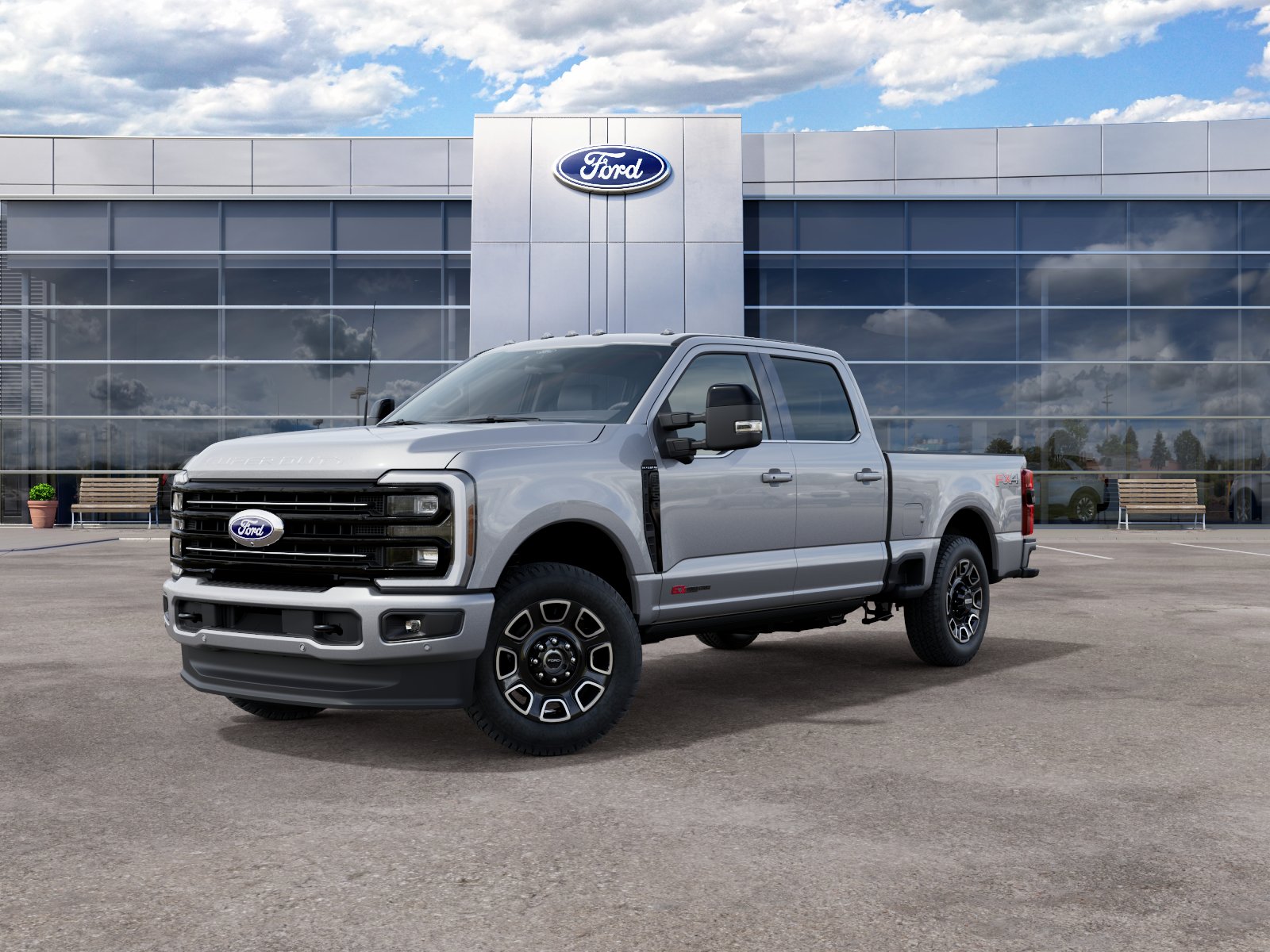 New 2027 Iconic Silver Metallic Ford Platinum image 32