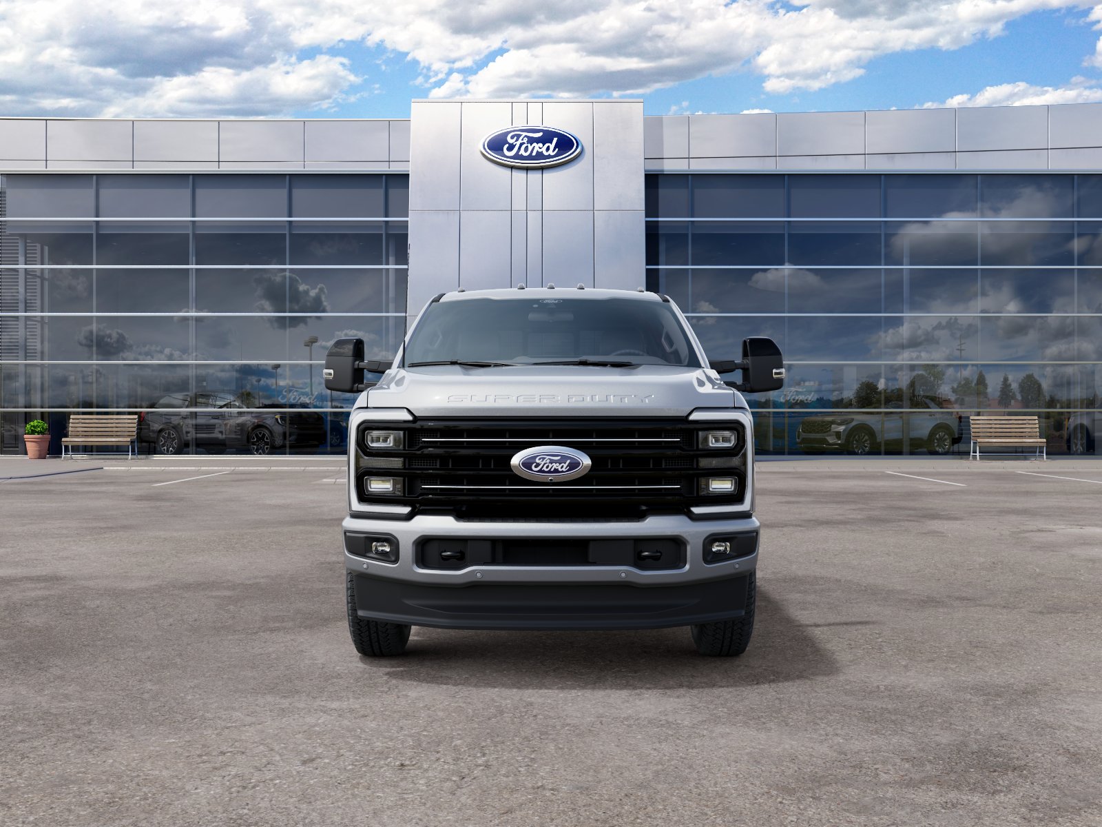 New 2027 Iconic Silver Metallic Ford Platinum image 33