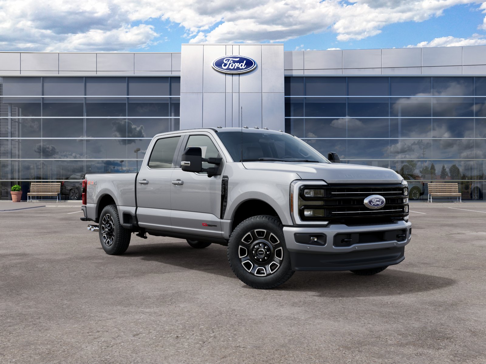 New 2027 Iconic Silver Metallic Ford Platinum image 34
