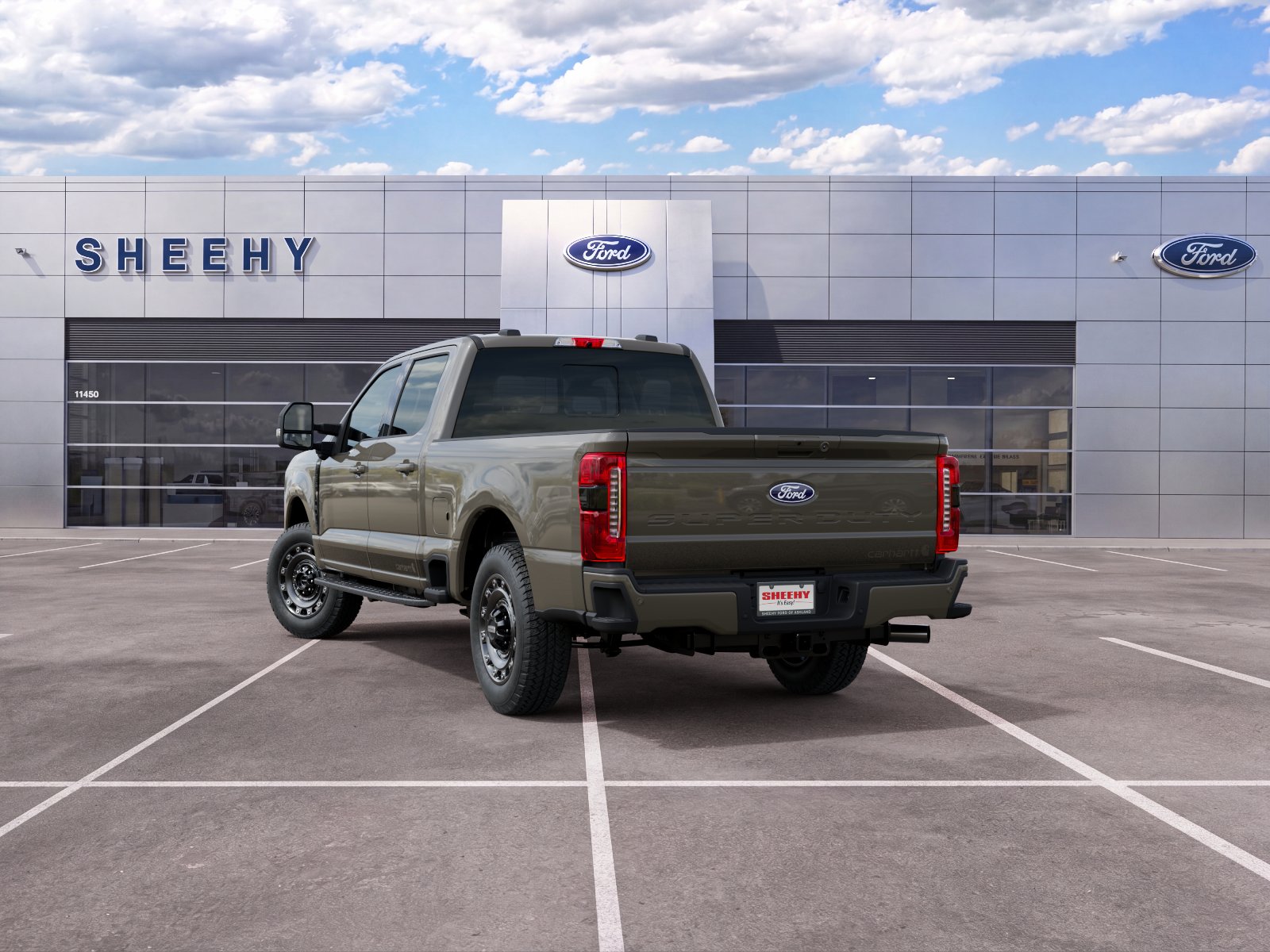 New 2027 Marsh Gray Metallic Ford F-250® XLT image 5