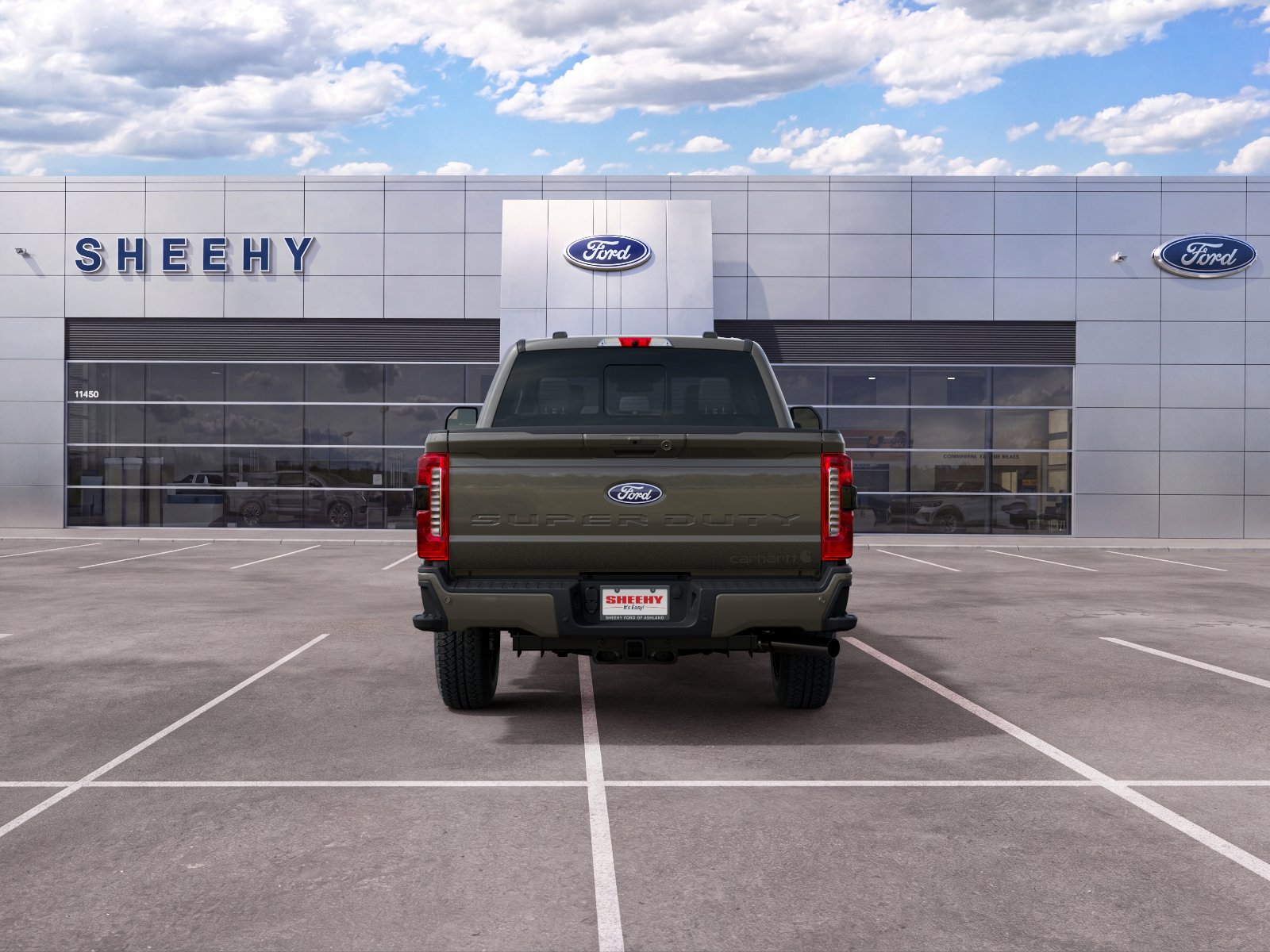 New 2027 Marsh Gray Metallic Ford F-250® XLT image 6
