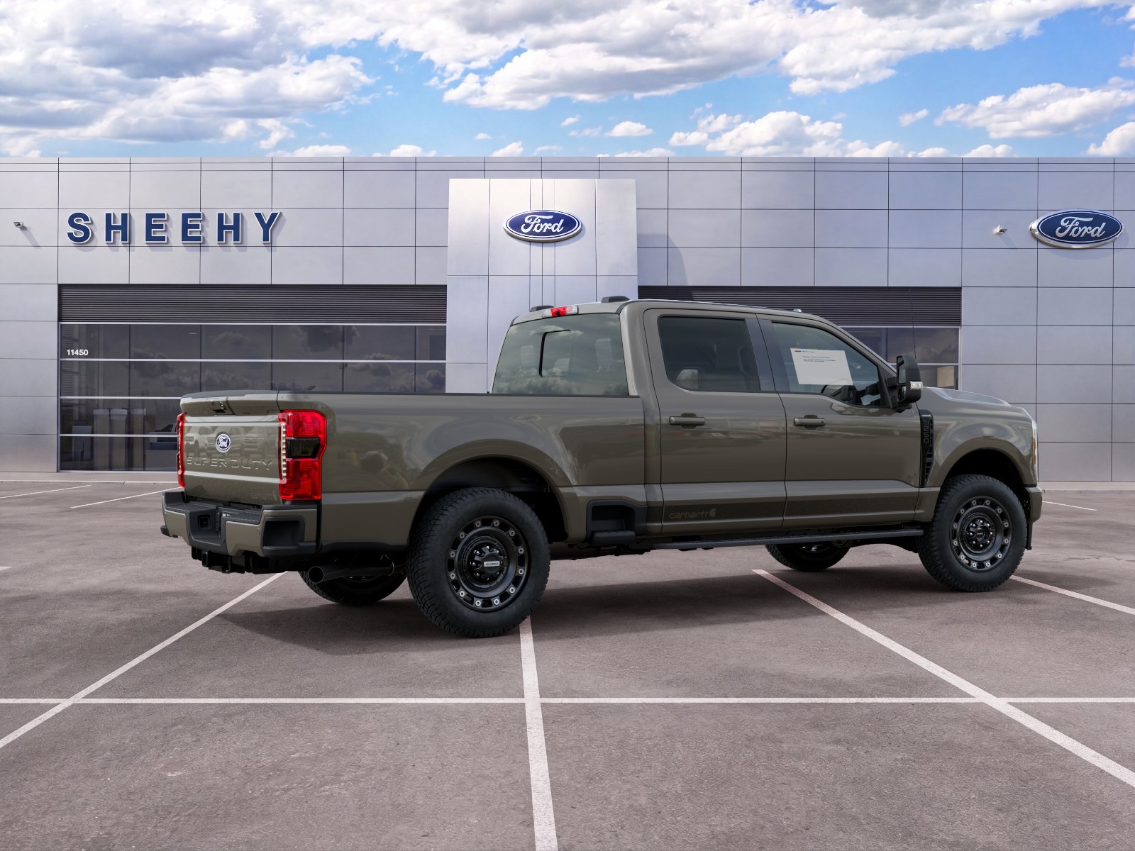 New 2027 Marsh Gray Metallic Ford F-250® XLT image 7